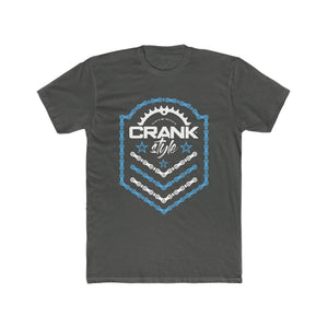 CS Blue/white Emblem Crew Tee