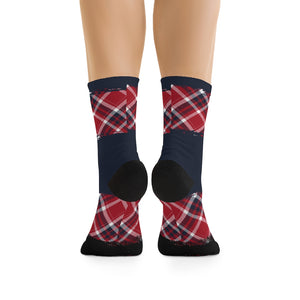 Scottish Plaid 3/4 MTB Socks