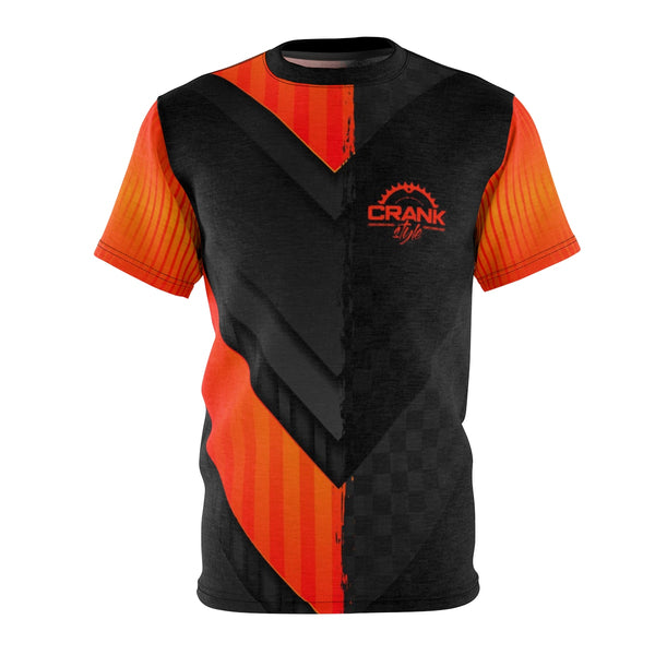 Black & Orange MTB Jersey