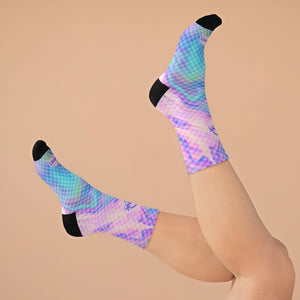 Gracie Fantasy Pattern 3/4 MTB Socks