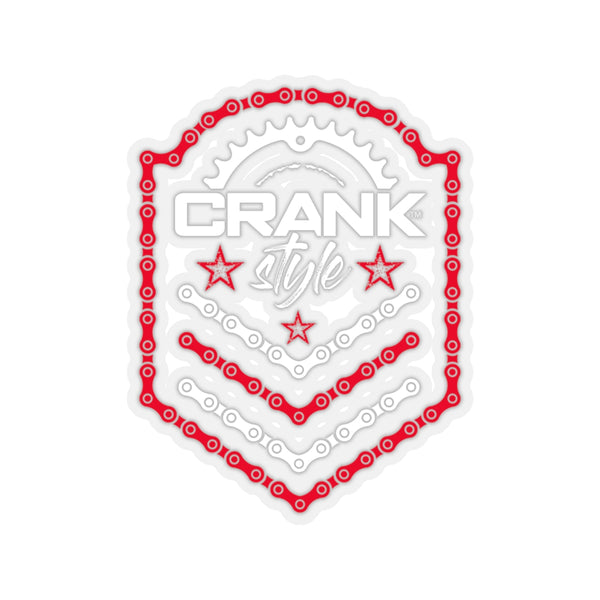 CS Emblem Red/White Sticker