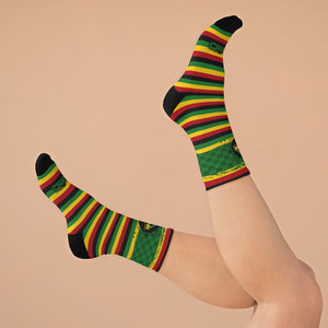 Rasta Socks 3/4 MTB Socks