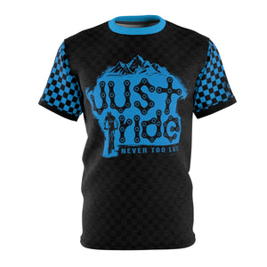 Just Ride MTB Jersey Blue/Black Checker