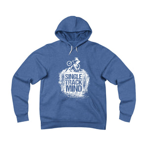 Singe Track Mind Unisex Fleece Pullover Hoodie