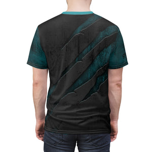 Scratched Metal "Teal" MTB Jersey