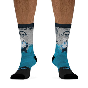 DH Roar "Bear" Grey 3/4 MTB Socks