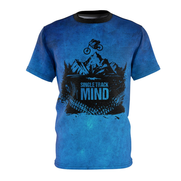 Single Track Mind "Blue" DriFit MTB Jersey