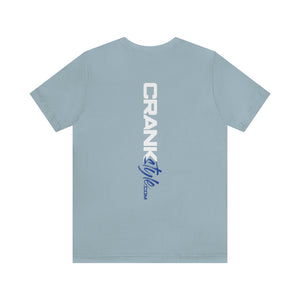 Unisex Dark Royal Blue CS Paint Drip Jersey Short Sleeve Tee