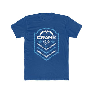 CS Blue/white Emblem Crew Tee