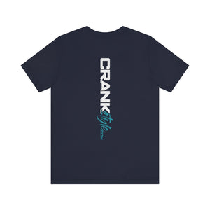 Unisex Teal CS Paint Drip Jersey Short Sleeve Tee