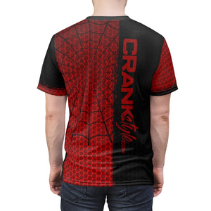 Men's CS Red & Black Web MTB Jersey