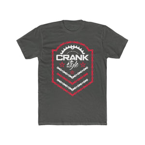 Unisex CS Emblem Red/White Tee
