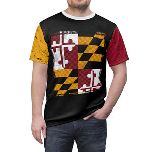 Men's Maryland State Flag Chain  MTB Jersey
