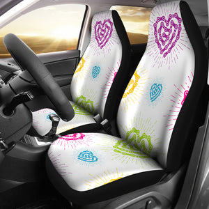 WHT Chain Heart Seat Covers