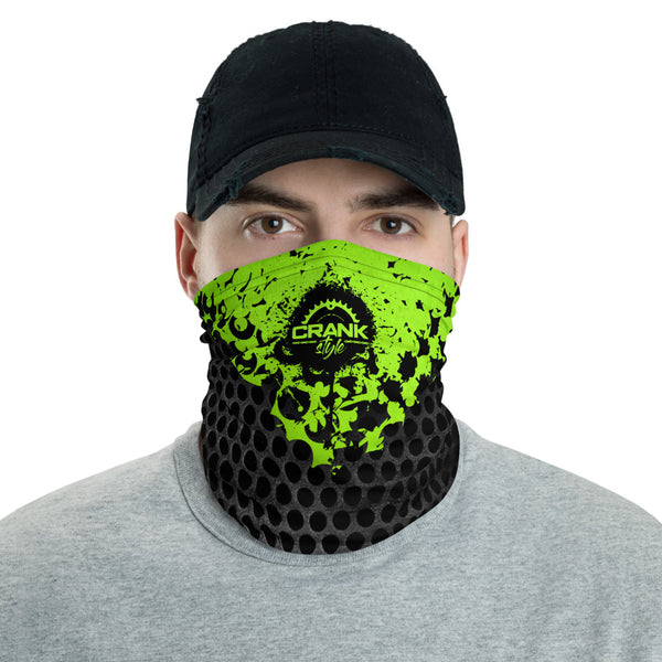 Industrial Neon Green Face Mask / Neck Gaiter