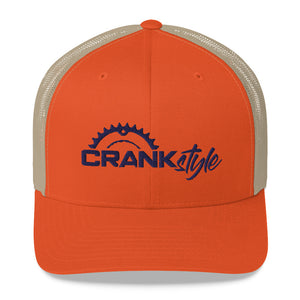 Crank Style Six-panel Trucker Hat