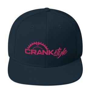 Crank Style's Unisex "Pink" Snapback Hat