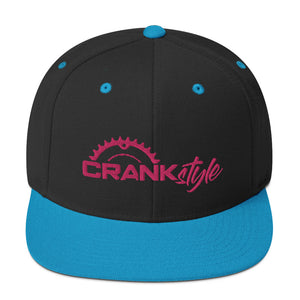 Crank Style's Unisex "Pink" Snapback Hat