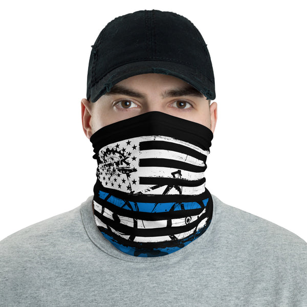 CS Blue Line Face Mask / Neck Gaiter