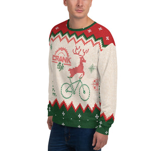 Funny "ugly" Christmas Mountain bike Sweatshirt