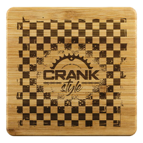 Checkerboard Bamboo Coaster